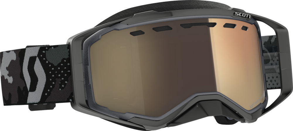 SCOTT - 278603-2006245 - PROSPECT GOGGLE SNOW CROSS LS DK GREY/BLK W/LS BRONZE CHROME