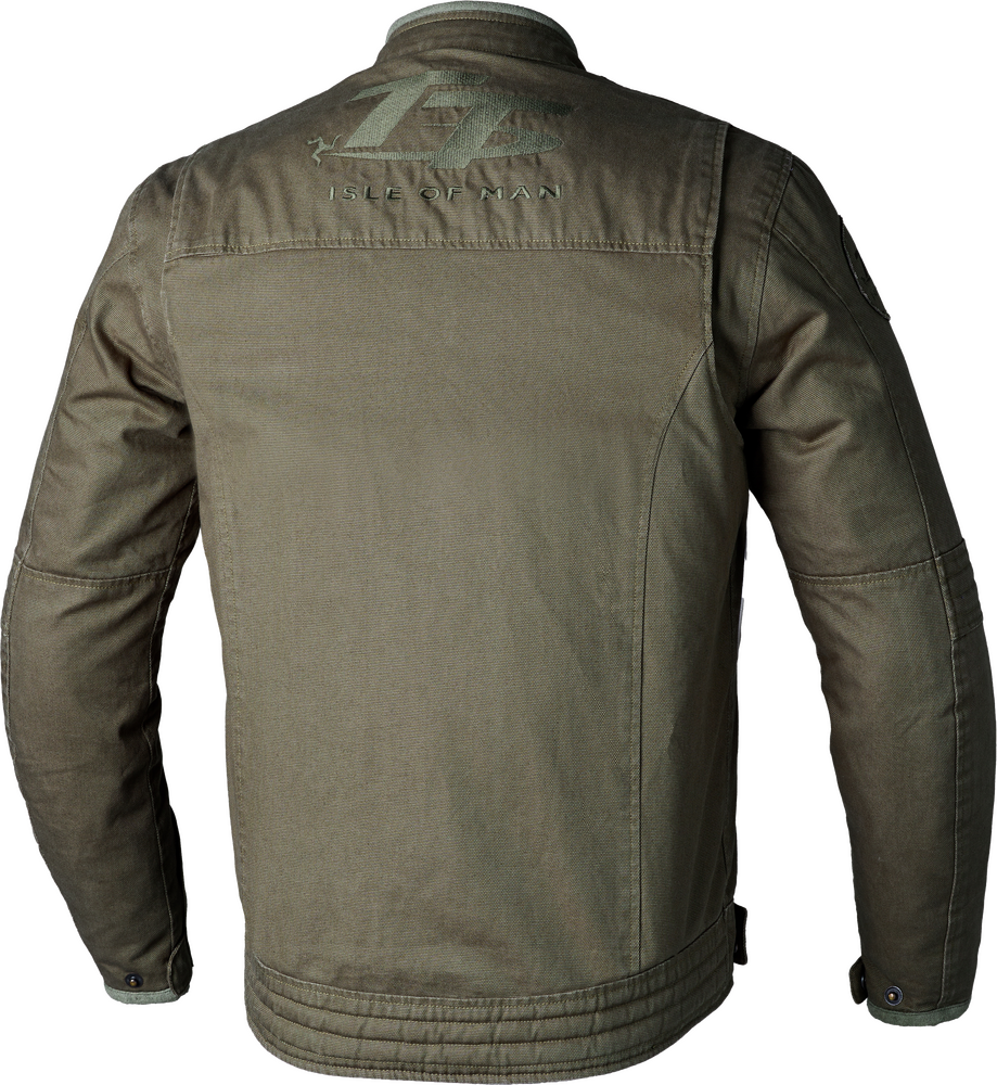 RST IOM TT Crosby 2 CE Jacket Olive