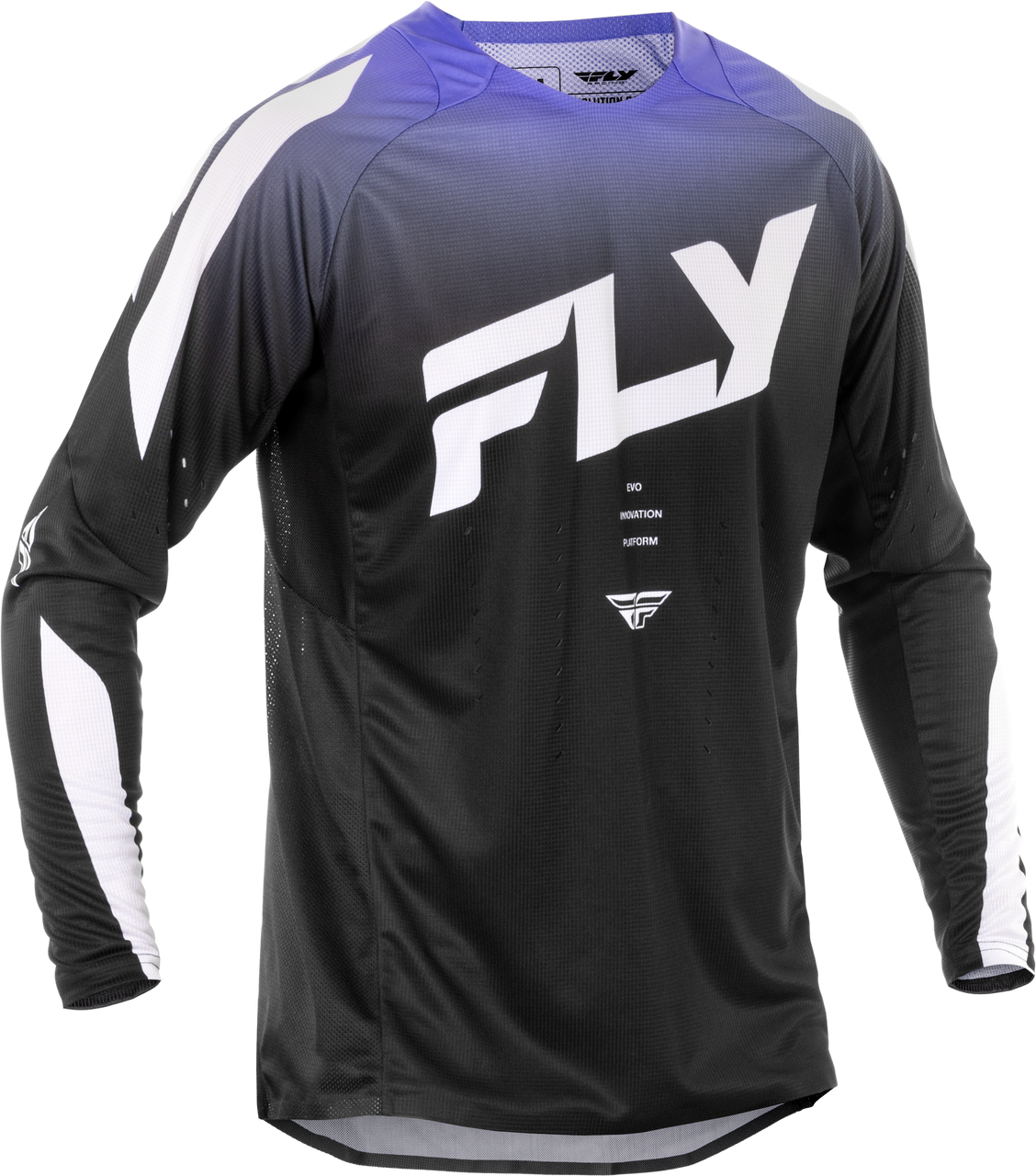 FLY Racing 2025 Evolution DST Jersey Black/White/Purple