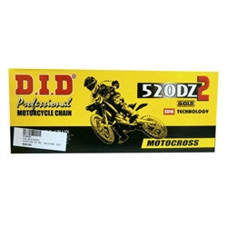 D.I.D. 520DZ 2 Gold Chain