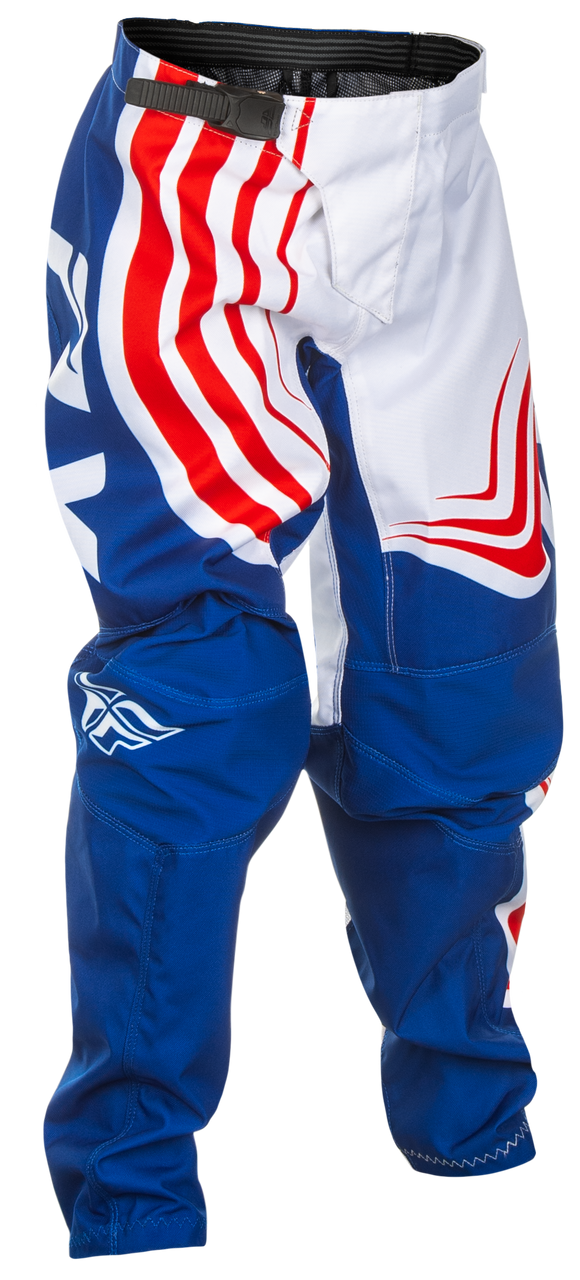 FLY Racing 2025 Youth F-16 Pant Red/White/Blue
