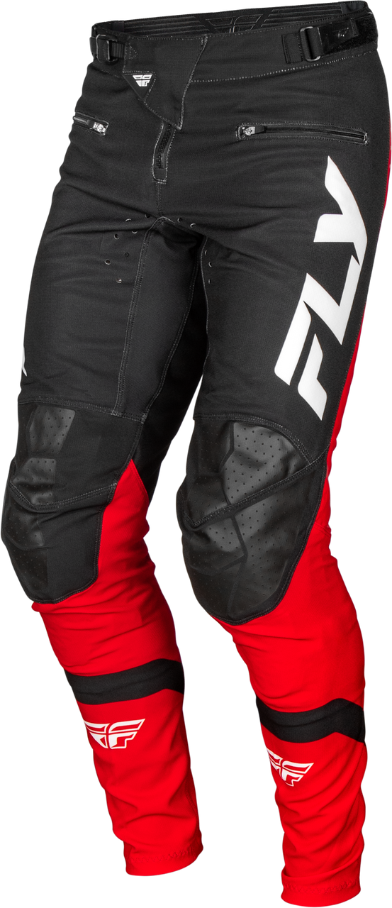 FLY Racing 2025 Youth Rayce Bicycle Pant Red/Black/White