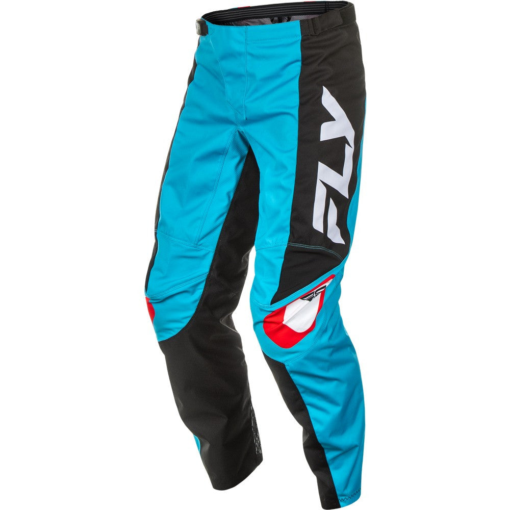 FLY Racing 2025 F-16 Jersey Pant Combo Cyan/Black/White