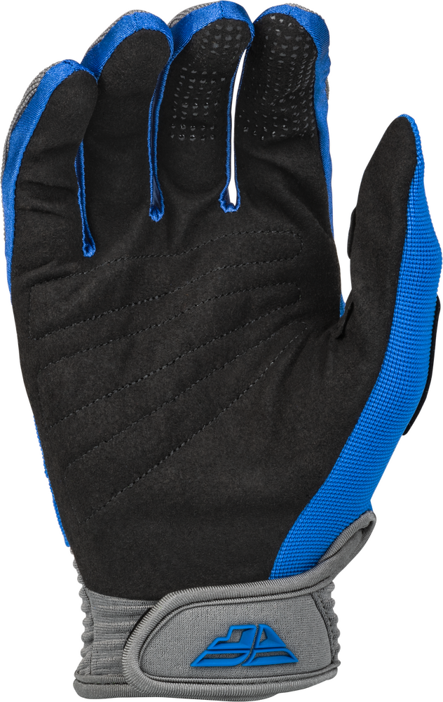 FLY Racing 2023 Youth F-16 Gloves Blue/Grey