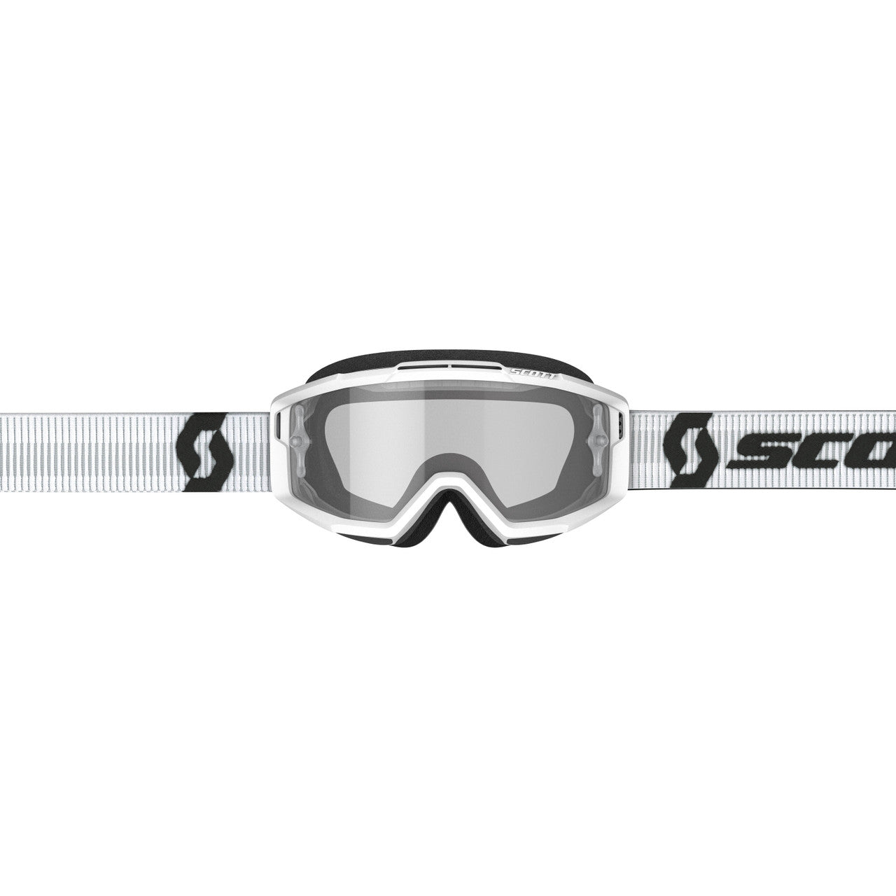 SCOTT - 285537-0002113 - SPLIT OTG GOGGLE WHITE W/CLEAR WORKS LENS
