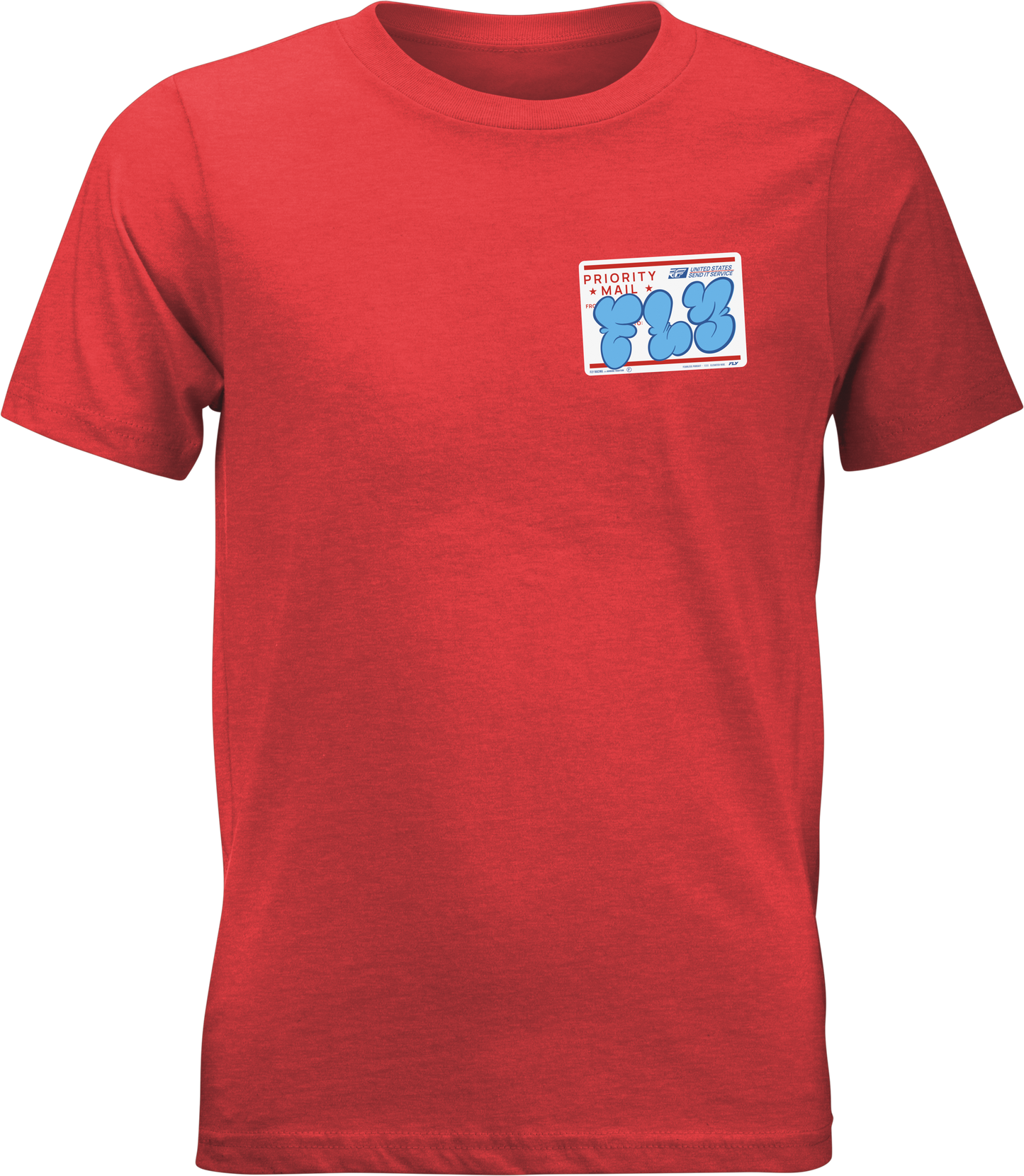 FLY Racing Youth Graffiti Tee Red
