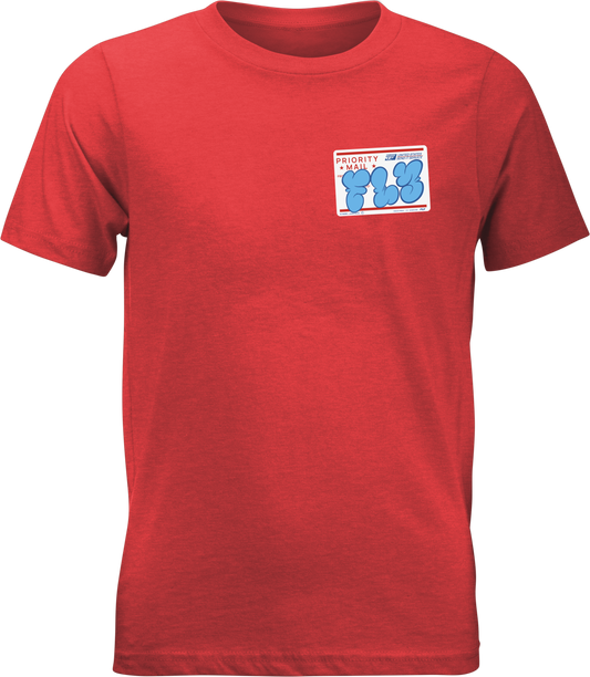 FLY Racing Youth Graffiti Tee Red