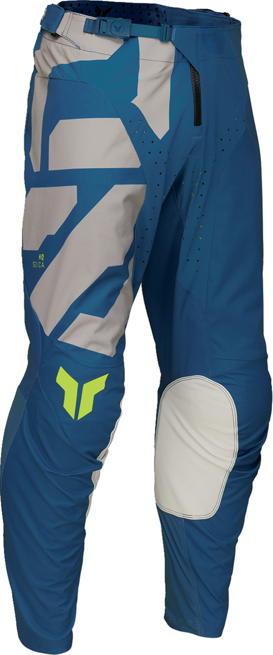 Thor 2025 Youth LAUNCHMODE Forge Jersey Pant Combo Blue