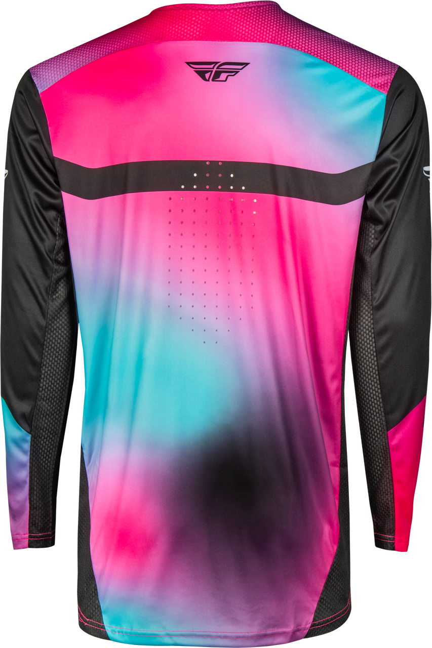 FLY Racing 2025 Rayce Bicycle Jersey Fuschia/Black/Teal