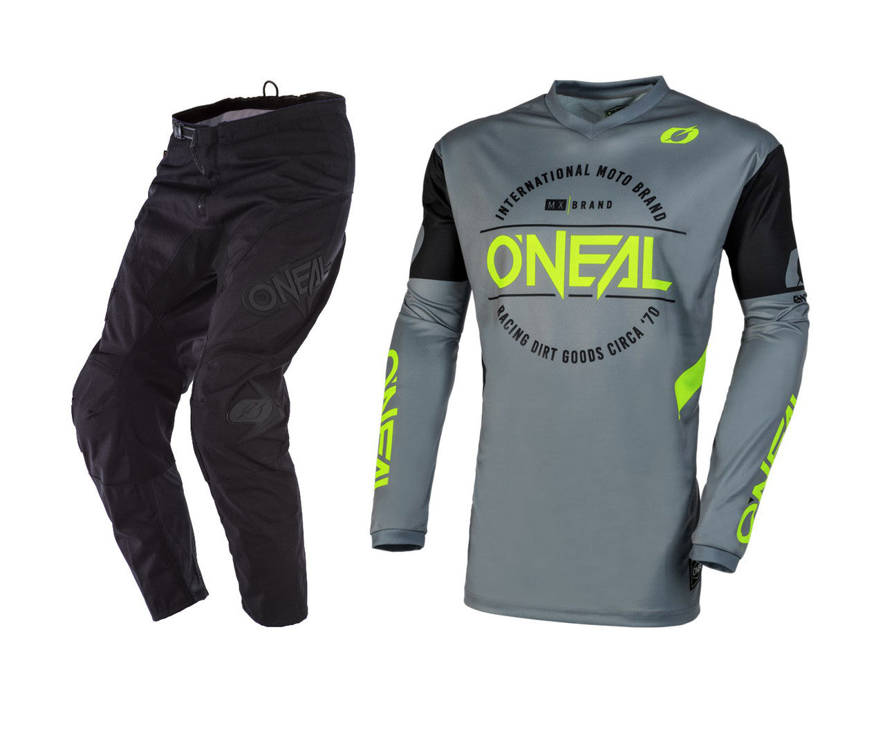 O'Neal 2024 Element Brand Jersey Classic Pant Combo - Gray/Black