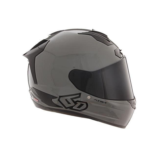 6D ATS-1R Solid Gloss Full Face Helmet
