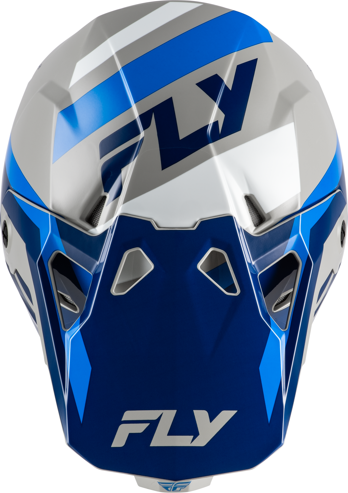 FLY Racing 2026 Formula CP Seal Helmet Navy/Blue/Grey