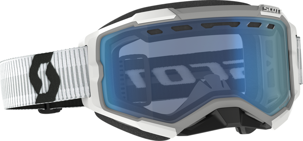 SCOTT - 278605-0002107 - FURY GOGGLE SNOW CROSS WHITE W/BLUE