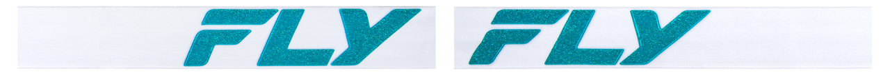 FLY RACING - FLB-24ZP2 - ZONE ELITE SNW GOGGLE WHT/TEAL W/ SKY BLUE/POLARIZED SMK LENS
