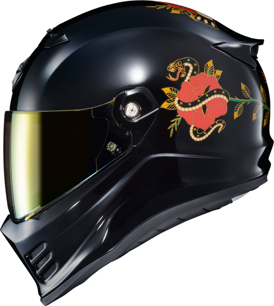 Scorpion Covert FX Full Face Helmet - The Litas Gloss Black