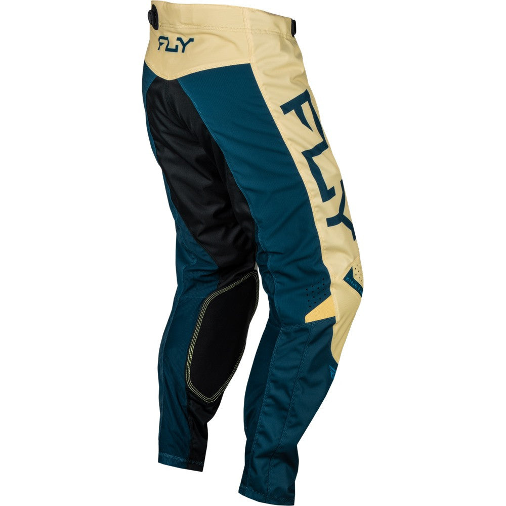 FLY Racing 2024 Kinetic Reload Jersey Pant Combo Ivory/Navy/Cobalt