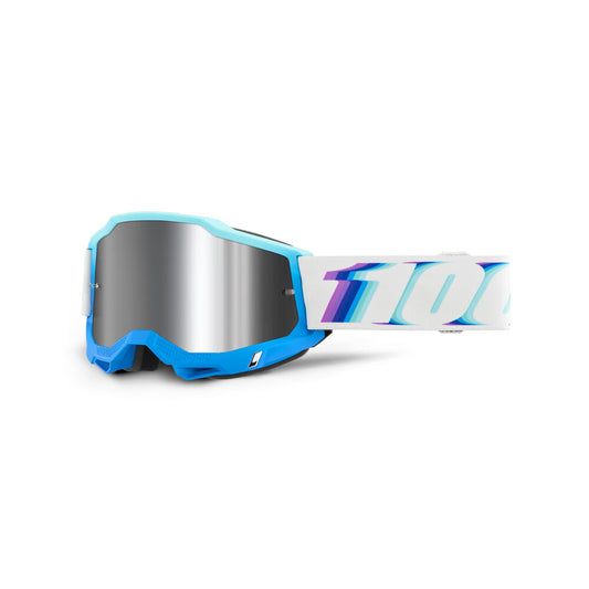 100% - 50014-00029 - ACCURI 2 GOGGLE STAMINO MIRROR SILVER FLASH LE