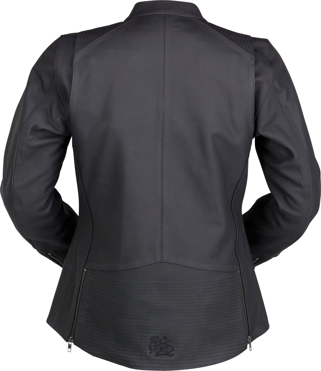 Z1R Womens Matchlock Leather Jacket Black