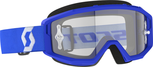 SCOTT - 278598-1006113 - PRIMAL GOGGLE BLUE/WHTIE CLEAR WORKS