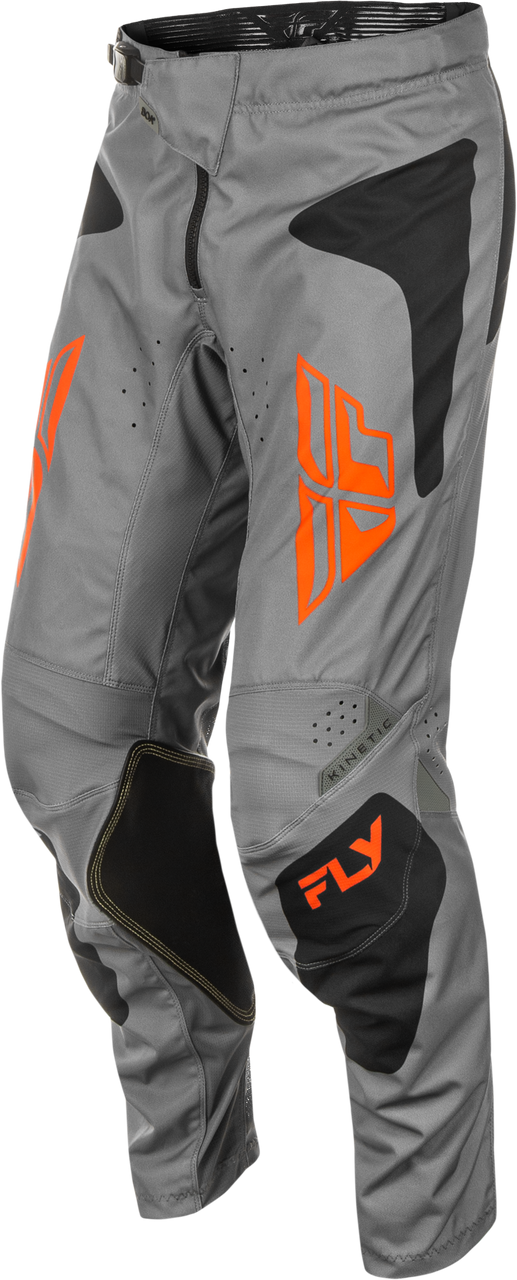 FLY Racing 2025 Kinetic Sym Pant Grey/Orange/Black