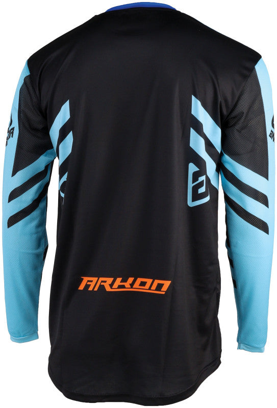 Answer Racing 2025 Arkon Nitrus Jersey Pant Combo Blue/Black/Hyper Orange