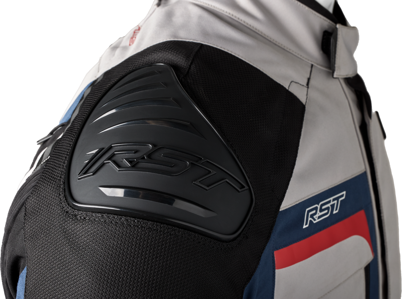 RST Pro Series Adventure-X CE Jacket Silver/Blue/Red