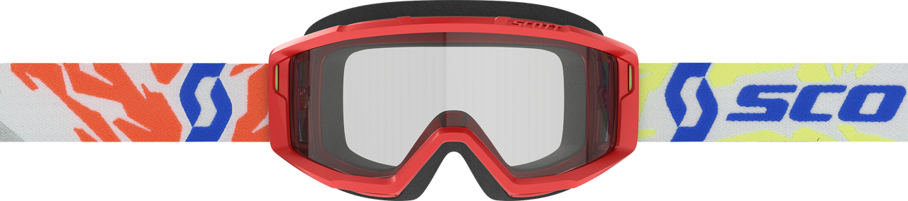 SCOTT - 403026-0004043 - PRIMAL YOUTH GOGGLE RED CLEAR