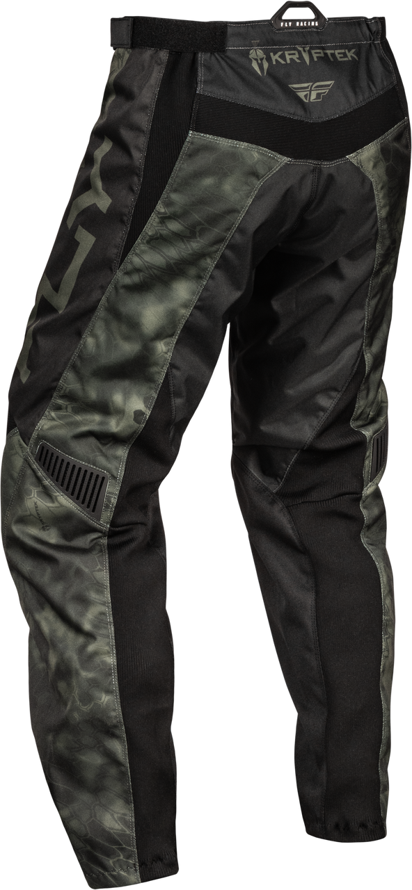 FLY Racing 2024 F-16 SE Kryptek Jersey Pant Combo Moss Grey/Black