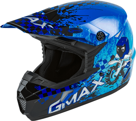 GMax Youth MX-46Y Anim8 Offroad Helmet