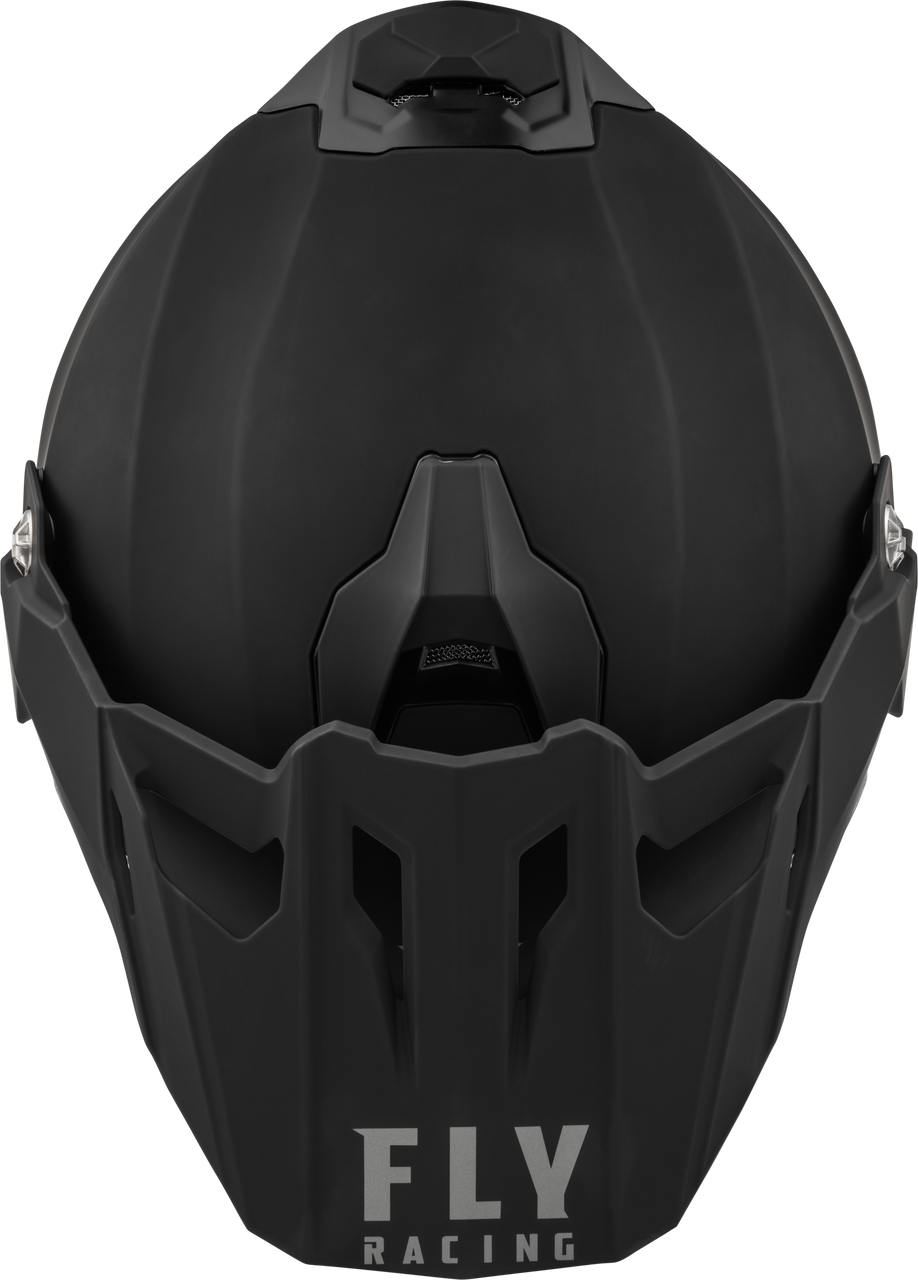 FLY Racing 2025 Trekker Solid Helmet Matte Black