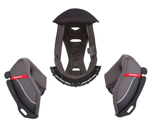 Scorpion EXO-CT220 Kwikwick II Liner/Cheek Pad Kit - Black