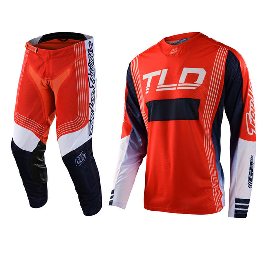 Troy Lee Designs 2023 GP Air Jersey Pant Combo Rhythm Orange