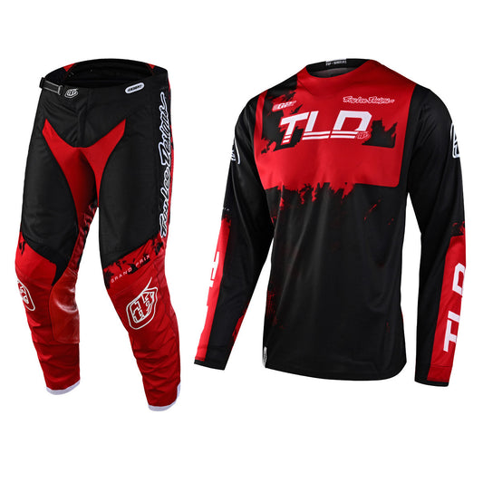 Troy Lee Designs 2023 Youth GP Jersey Pant Combo Astro Red/Black