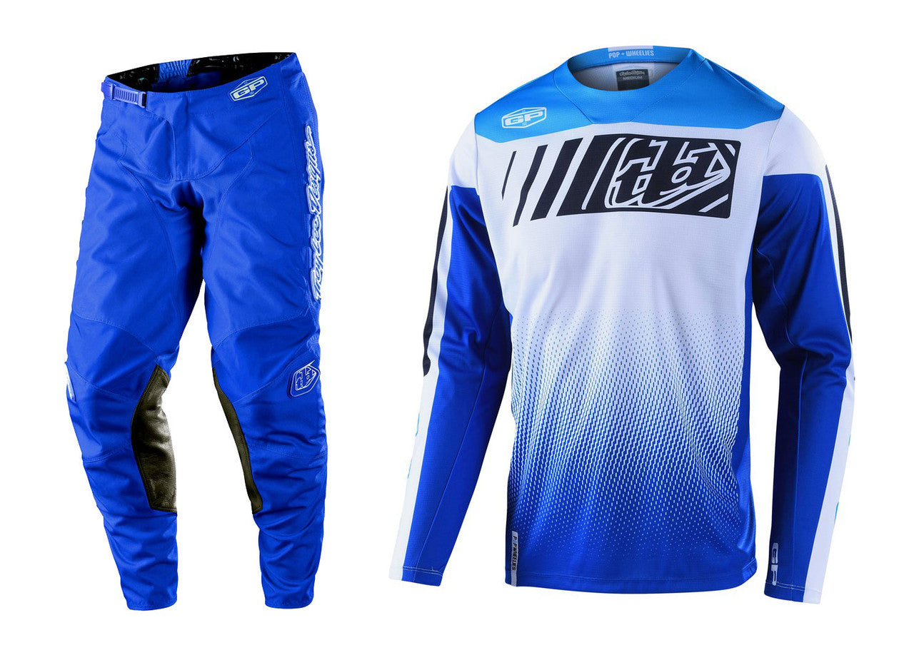 Troy Lee Designs 2023 GP Icon Jersey Mono Pant Combo - Blue