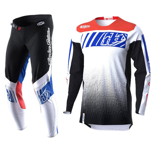 Troy Lee Designs 2023 GP Jersey Pant Combo Icon Black/Blue