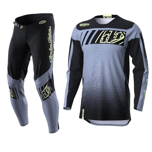 Troy Lee Designs 2023 GP Jersey Pant Combo Icon Black/Gray
