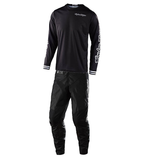Troy Lee Designs 2023 GP Mono Black Jersey Pant Combo