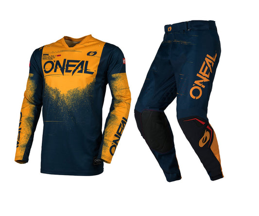 O'Neal 2026 Hardwear Swipe Blue/Orange Jersey Pant Combo