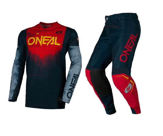 O'Neal 2026 Hardwear Swipe Blue/Red Jersey Pant Combo