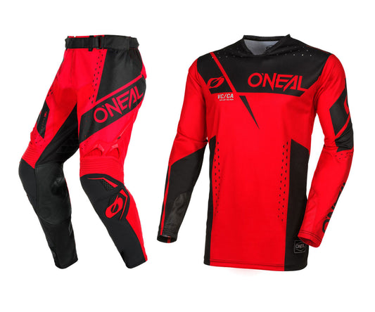 O'Neal 2024 Hardwear Haze Jersey Pant Combo - Black/Red