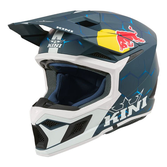 KINI MX3 Helmet KINI Red Bull 1.0 Blue/White