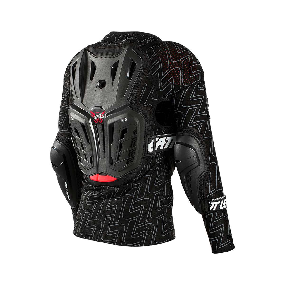 Leatt Youth Body Protector 4.5 Jr Black Large/X-Large 147-159cm