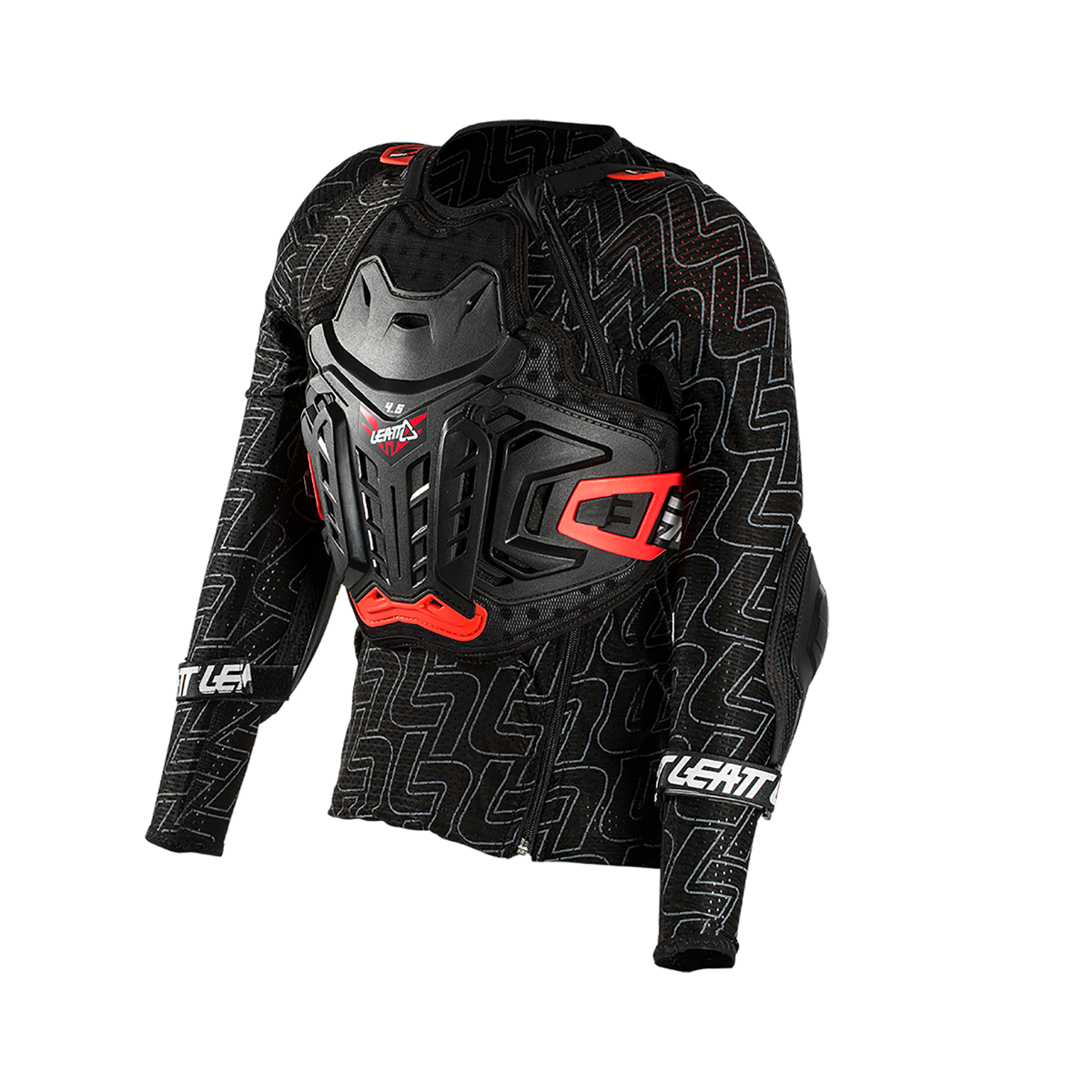 Leatt Youth Body Protector 4.5 Jr Black Large/X-Large 147-159cm