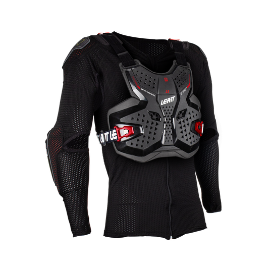 Leatt Youth Body Protector 3.5 Jr Black/Red Large/X-Large 147-159cm
