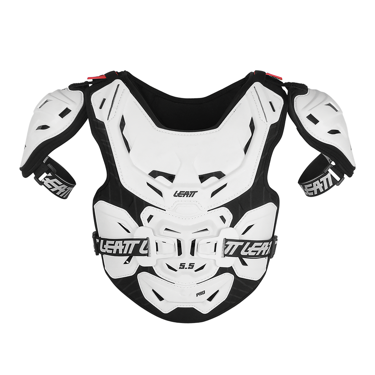 Leatt Youth Chest Protector 5.5 Pro Jr White/Black S-XL 134-159cm