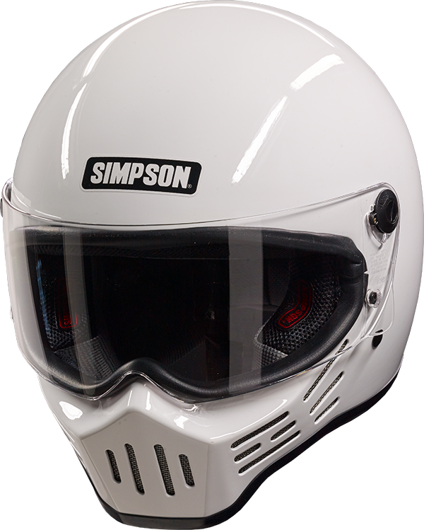 Simpson M30 Helmet White