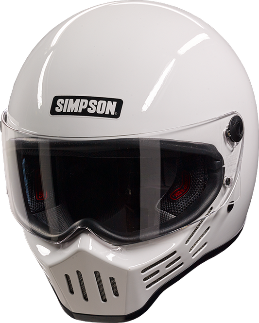 Simpson M30 Helmet White