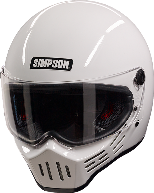 Simpson MOD Bandit Helmet White