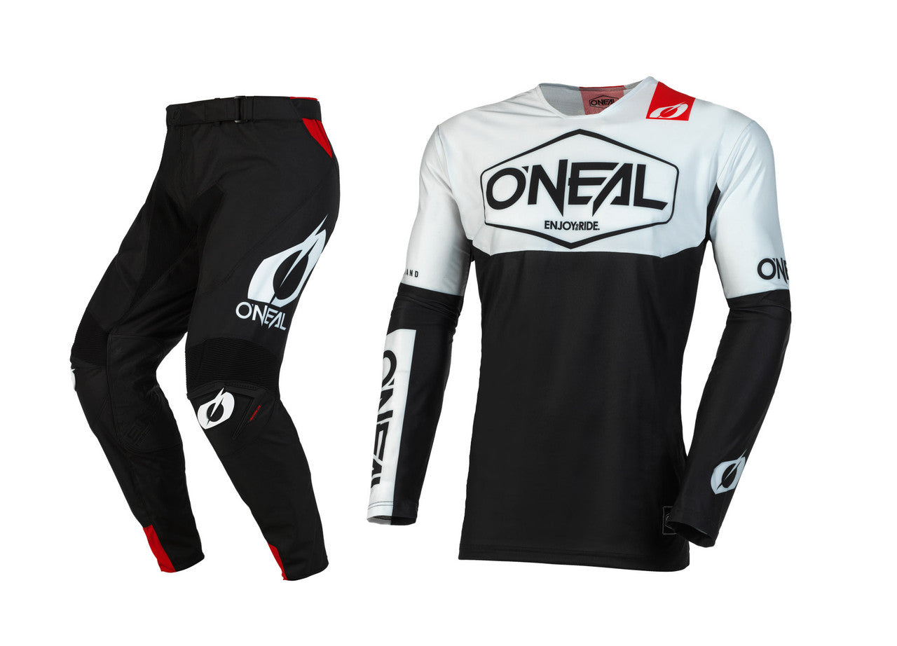 O'NEAL 2023 Youth Mayhem Hexx Jersey Pant Combo Black/White