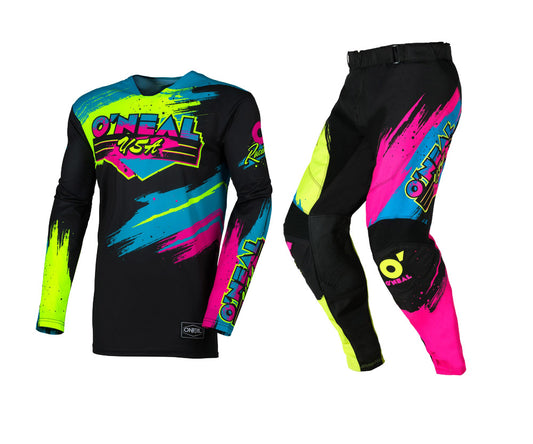 O'Neal 2026 Mayhem Reseda Black/Neon Jersey Pant Combo